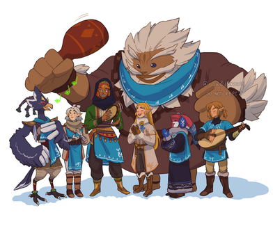 OC, The Champions, Princess Zleda - The Legend of Zelda: Breath of the Wild